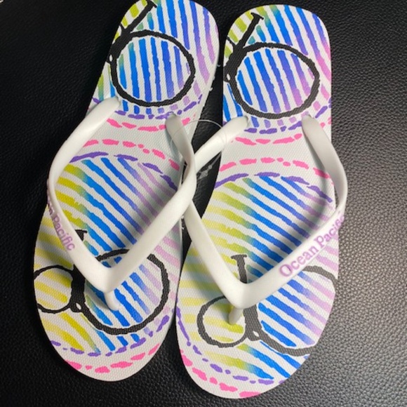 OP Ocean Pacific Women’s Summer Flip Flops- NWT - Picture 2 of 3